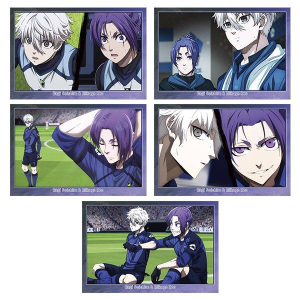 【10月予約】ブルーロック2期 ポストカードセット／凪 誠士郎＆御影 玲王 キャラグッズ 4550621393655