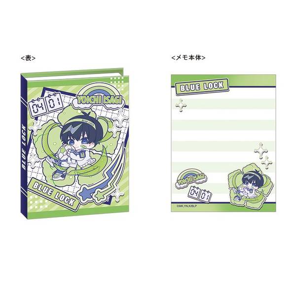 【9月予約】ブルーロック2期 ブック型メモ／(ぱすてるぽっぷ)潔 世一 キャラグッズ 4550621393730