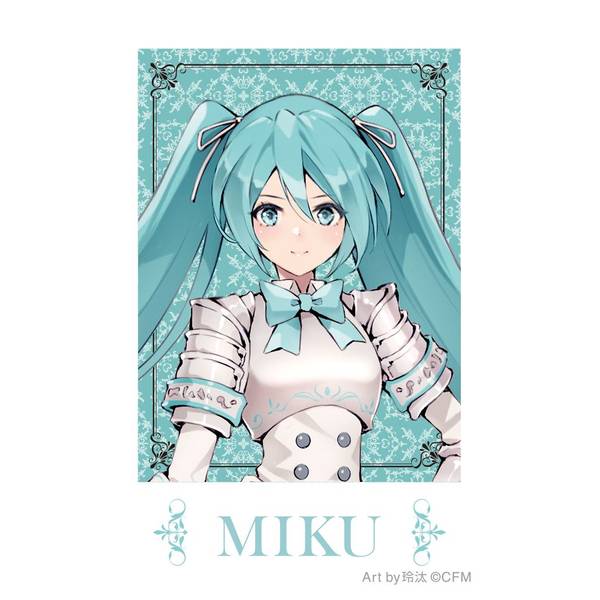 【11月予約】初音ミクシリーズ チェキプリント／初音ミク 騎士 Art by 玲汰 キャラグッズ 4550621397721