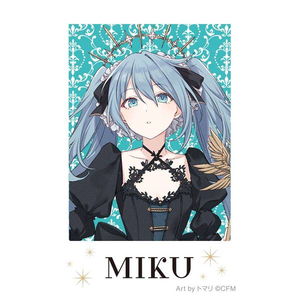 【11月予約】初音ミクシリーズ チェキプリント／初音ミク 魔法使い Art by トマリ キャラグッズ 4550621397738