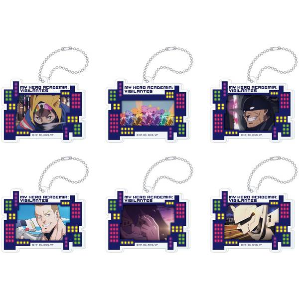 【8月予約】ヴィジランテ -僕のヒーローアカデミア ILLEGALS- トレーディングアクリルキーホルダー／OP ver. 6個入BOX キャラグッズ 4550621398780