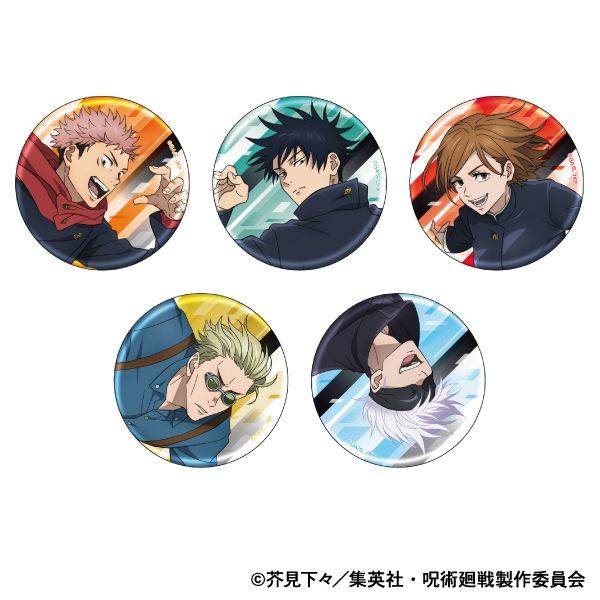 【10月予約】呪術廻戦 第2期 オーロラキャラバッジコレクション／パルクール 5個入BOX キャラグッズ 4550621400094
