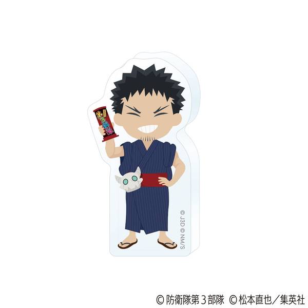【10月予約】怪獣８号 ミニアクリルブロック／ちびキャラ浴衣Ver. 日比野カフカ キャラグッズ 4550621400278