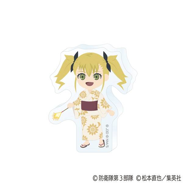 【10月予約】怪獣８号 ミニアクリルブロック／ちびキャラ浴衣Ver. 四ノ宮 キコル キャラグッズ 4550621400292
