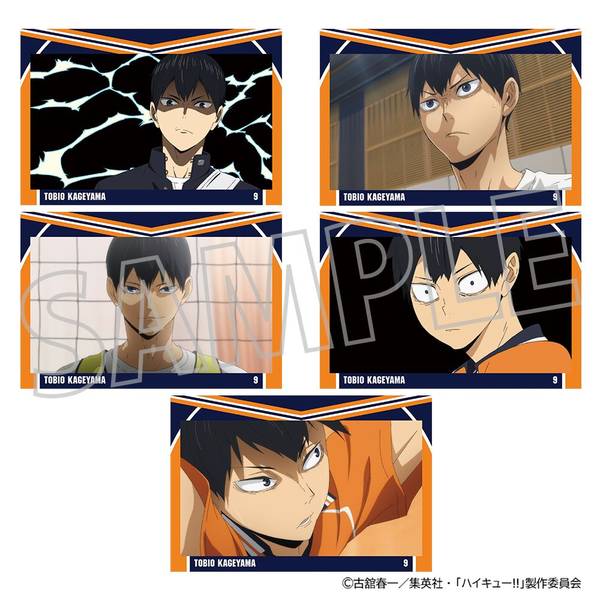 【9月予約】ハイキュー!! ポストカードセット／影山飛雄 キャラグッズ 4550621401343