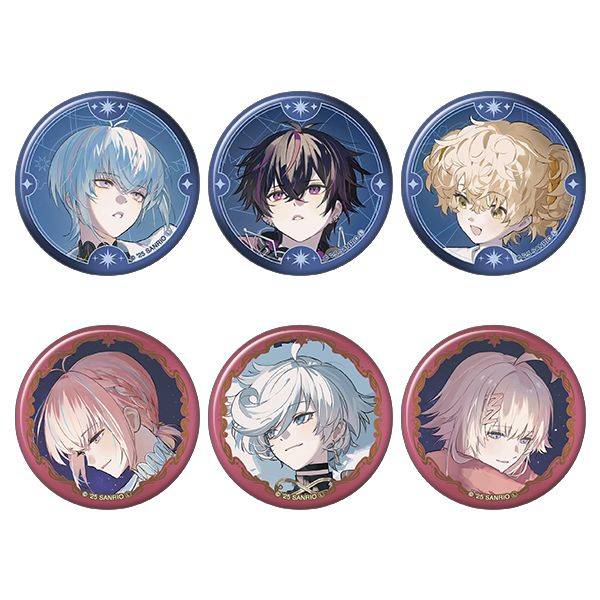 【12月予約】フラガリアメモリーズ キャラバッジコレクション／BLUE BOUQUET MV ver. 6個入BOX キャラグッズ 4550621401640