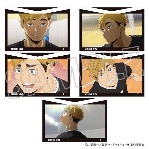 【9月予約】ハイキュー!! ポストカードセット／宮 侑 キャラグッズ 4550621402043