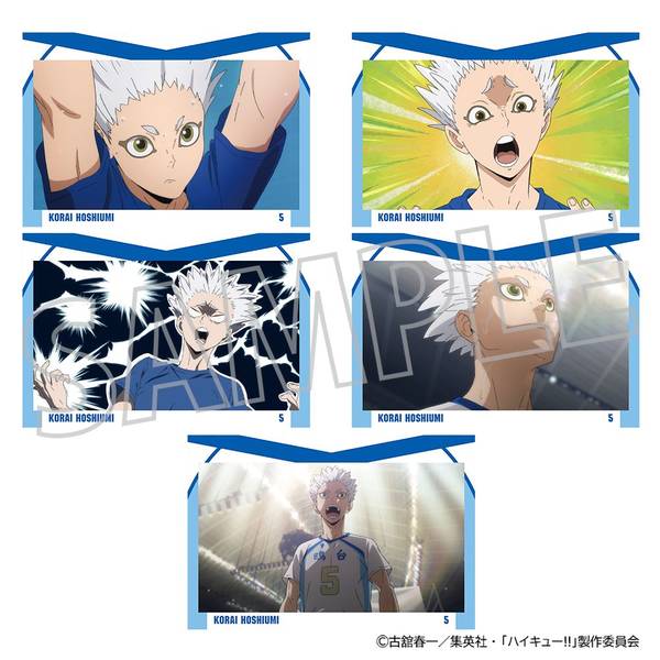 【9月予約】ハイキュー!! ポストカードセット／星海光来 キャラグッズ 4550621402050