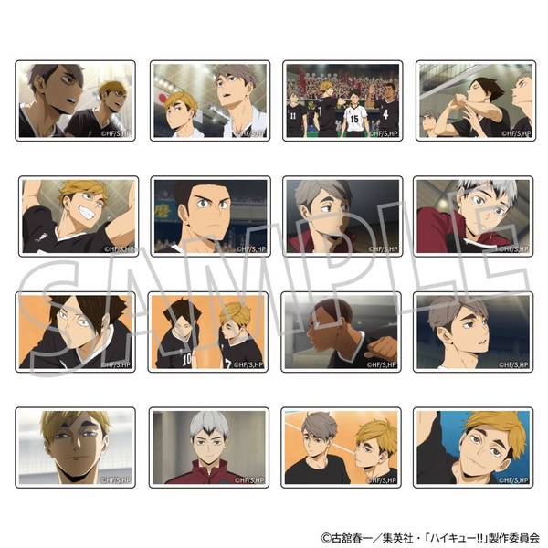 【10月予約】ハイキュー!! カスタムマグネットコレクション／稲荷崎高校 2個入り 全16種 8個入BOX キャラグッズ 4550621402272