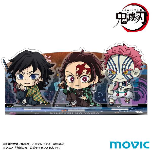 鬼滅の刃 無限城　アクリルスタンド　炭治郎　童磨　禰豆子　善逸　しのぶ　6つ 鬼滅の刃 アクリルジオラマ／胡蝶 しのぶ＆童磨 ViVimus 無限城編