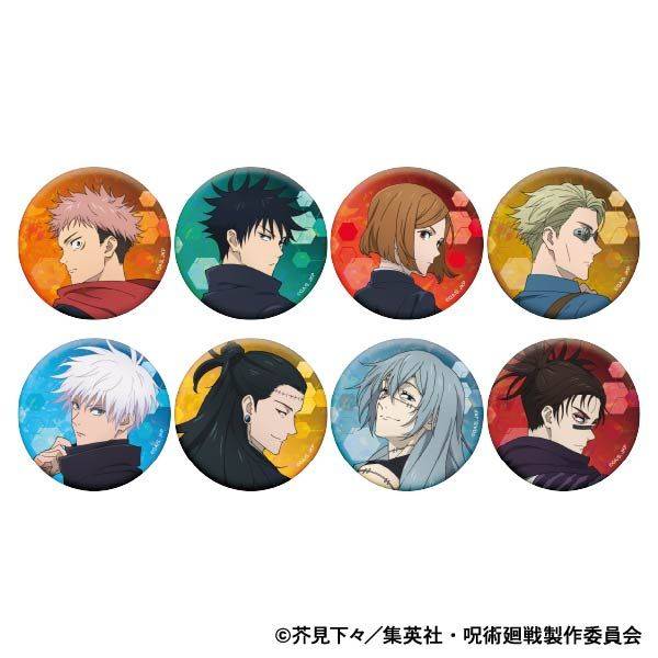 【9月予約】呪術廻戦 第2期 ホログラムキャラバッジコレクション 8個入BOX キャラグッズ 4550621408816