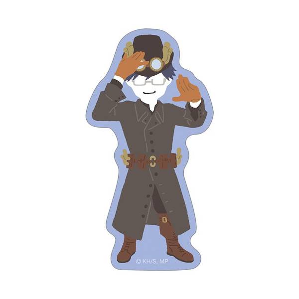 【11月予約】僕のヒーローアカデミア ダイカットステッカー／飯田 天哉 ゆるパレット キャラグッズ 4550621415838