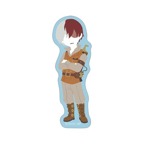 【11月予約】僕のヒーローアカデミア ダイカットステッカー／轟 焦凍 ゆるパレット キャラグッズ 4550621415845