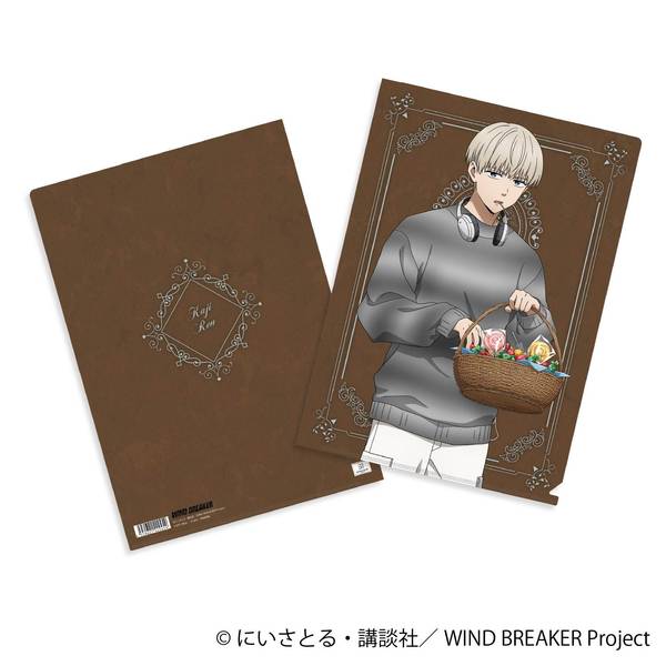 【1月予約】WIND BREAKER クリアファイル／梶 蓮 ～バレンタイン～ キャラグッズ 4550621422447