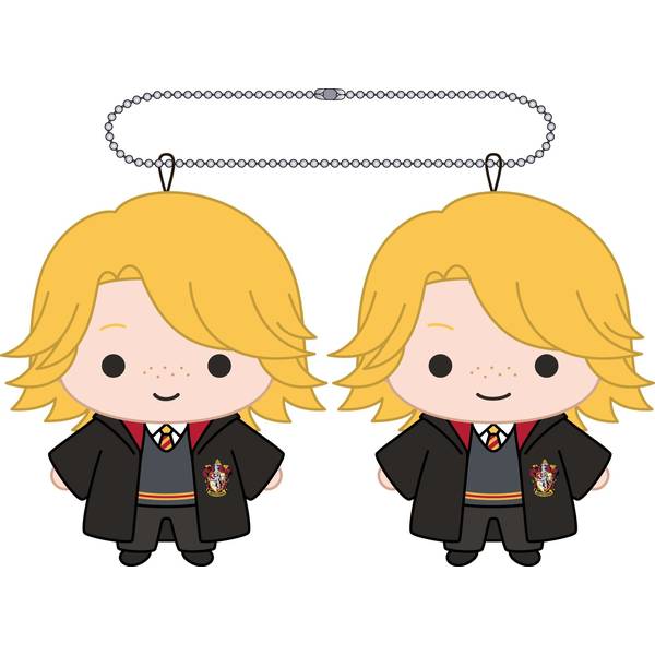 【11月予約】ハリーポッター ぬいぐるみキーチェーン(フレッド&ジョージ・ウィーズリー) キャラグッズ 4550621424052