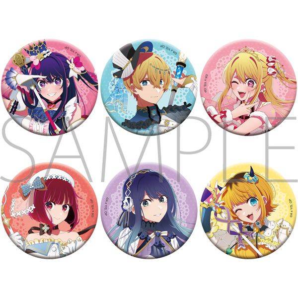 【10月予約】【推しの子】 グリッターキャラバッジコレクション ミラクルマジカルver. 6個入BOX キャラグッズ 4550621424717