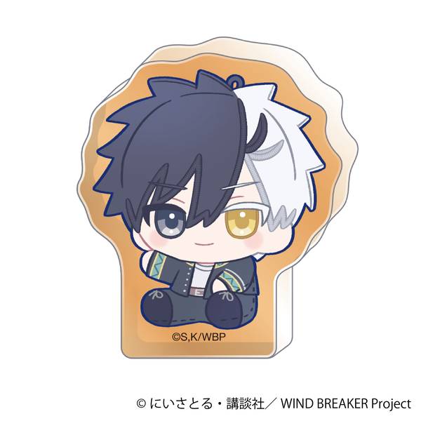 晴れ男　904545 サイドアクリル ウィッチウォッチ モチーフアクリルキーホルダー／ドアプレート 霧生