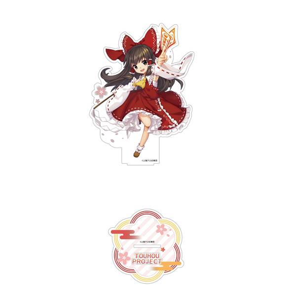 【3月予約】東方Project シルキーマットアクリルスタンド／博麗霊夢 キャラグッズ 4550621428241