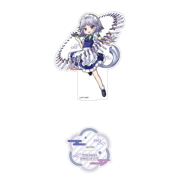 【3月予約】東方Project シルキーマットアクリルスタンド／十六夜咲夜 キャラグッズ 4550621428265