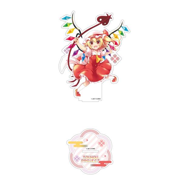 【3月予約】東方Project シルキーマットアクリルスタンド／フランドール・スカーレット キャラグッズ 4550621428289