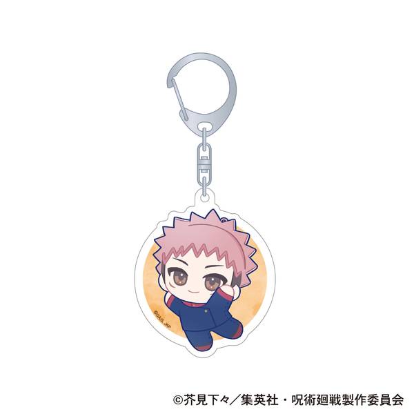 【10月予約】呪術廻戦 第2期 アクリルキーホルダー／虎杖 悠仁 ぬいパル すきっぷ キャラグッズ 4550621429309