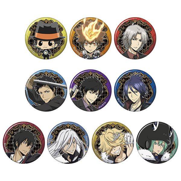 【10月予約】家庭教師ヒットマン REBORN！ キャラバッジコレクション 10個入BOX キャラグッズ 4550621430428