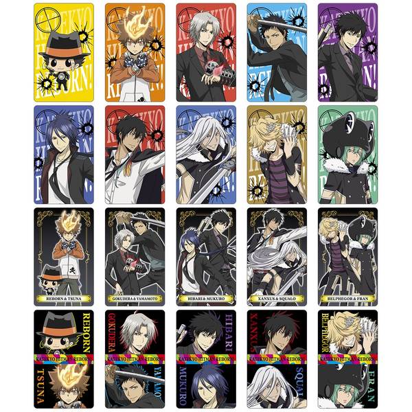 希少　家庭教師ヒットマン REBORN フィルムシール 3点セット 希少 家庭教師ヒットマン REBORN フィルムシール 3点セット