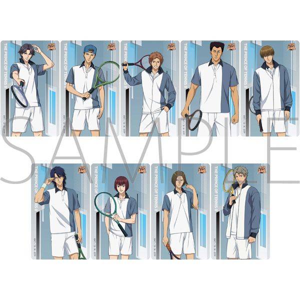 【10月予約】新テニスの王子様 クリアシートコレクション／氷帝 5個入BOX キャラグッズ 4550621432026
