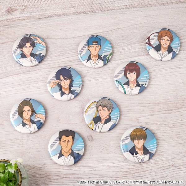 【10月予約】新テニスの王子様 キャラバッジコレクション／氷帝 9個入BOX キャラグッズ 4550621432286