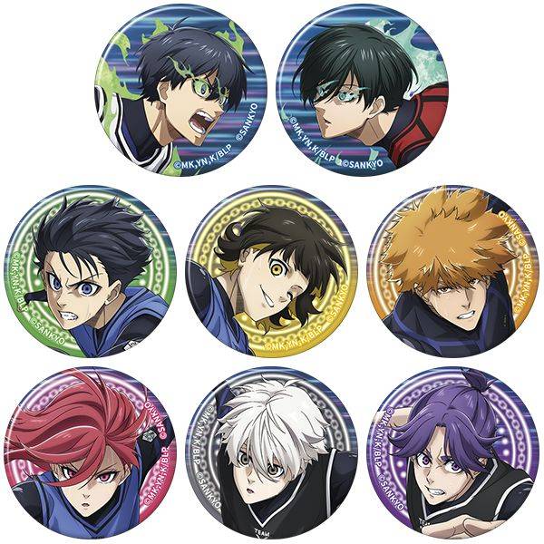 ブルーロック2期 推しキャラバッジコレクション/糸師 凛 8個入