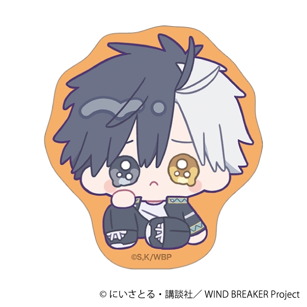 WIND BREAKER ステッカー／桜 遥 みにぴえんず