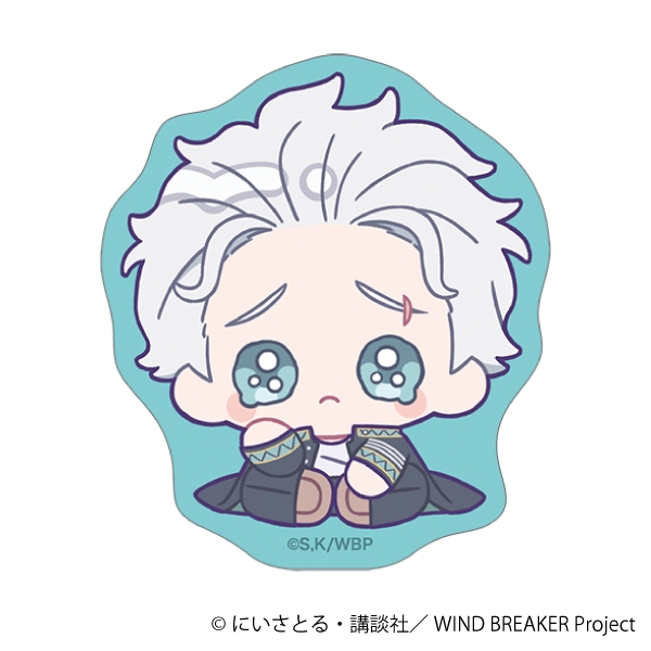 WIND BREAKER ステッカー／梅宮 一 みにぴえんず