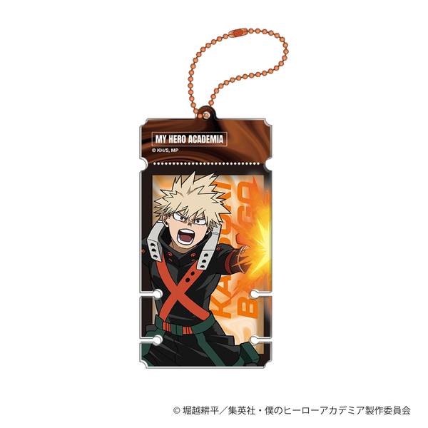 【10月予約】僕のヒーローアカデミア アクリルコードホルダー／爆豪 勝己 キャラグッズ 4550621436284