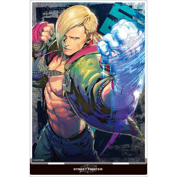 【1月予約】ストリートファイター6 アクリルスタンド／エド キャラグッズ 4550621438479