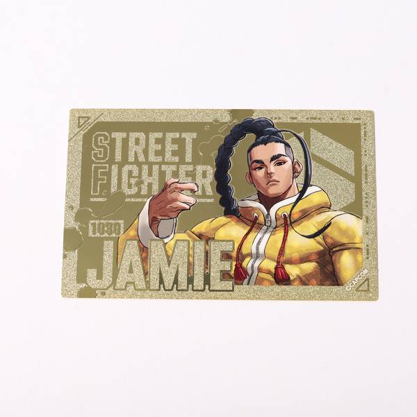 【1月予約】ストリートファイター6 ゴールドカード／ジェイミー キャラグッズ 4550621438578
