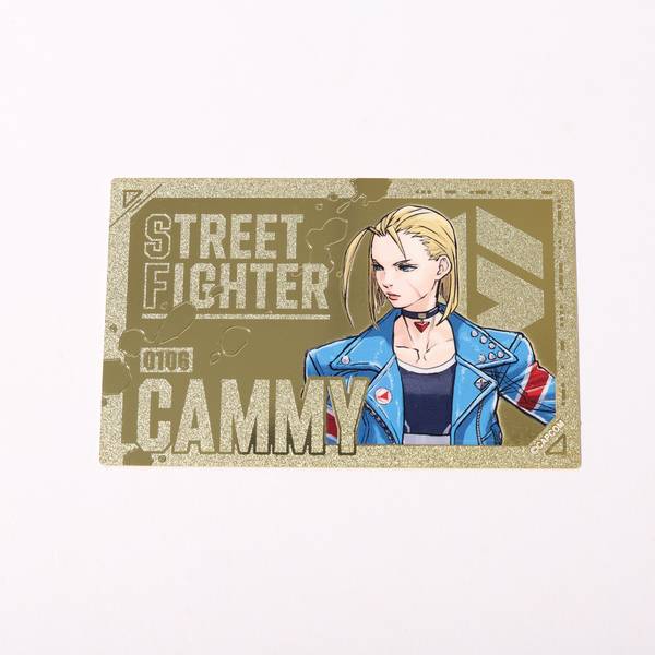 【1月予約】ストリートファイター6 ゴールドカード／キャミィ キャラグッズ 4550621438592
