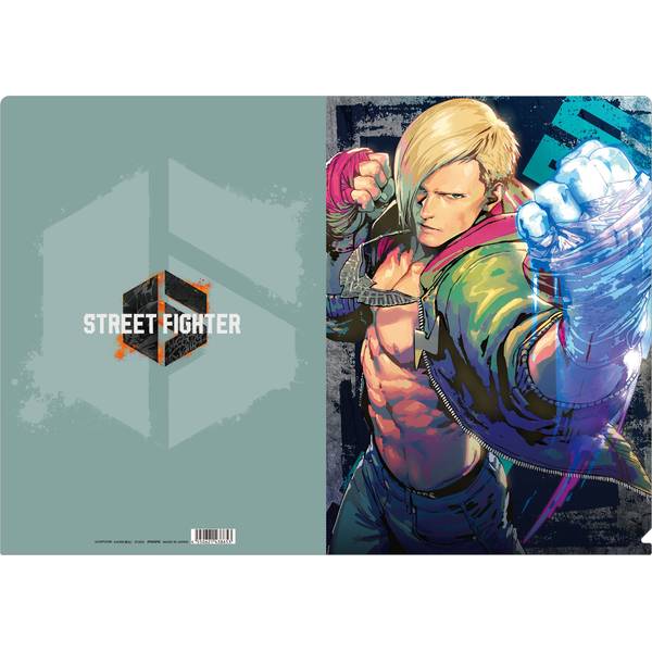 【1月予約】ストリートファイター6 クリアファイル／エド キャラグッズ 4550621438653