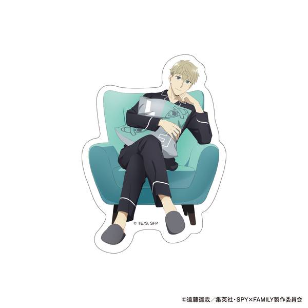 【12月予約】SPY×FAMILY ステッカー ロイド・フォージャー キャラグッズ 4550621441165