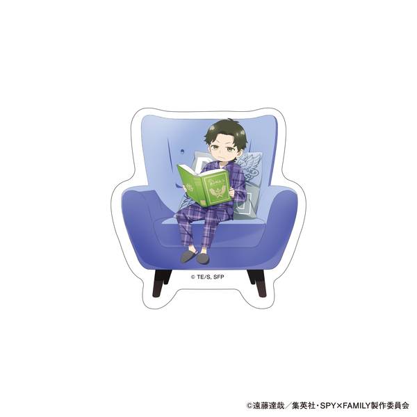 【12月予約】SPY×FAMILY ステッカー ダミアン・デズモンド キャラグッズ 4550621441202