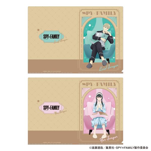 【12月予約】SPY×FAMILY クリアファイルセット ロイド・ヨル キャラグッズ 4550621441233