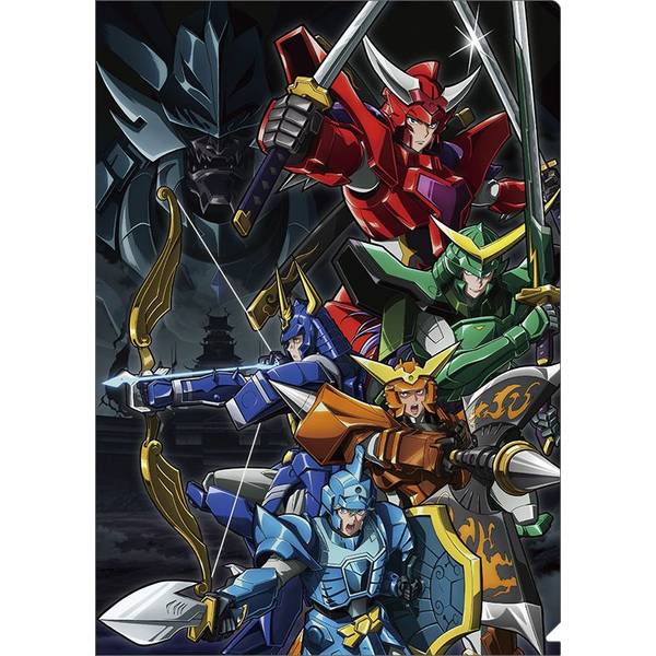 【3月予約】鎧真伝サムライトルーパー クリアファイル／キービジュアル キャラグッズ 4550621442308