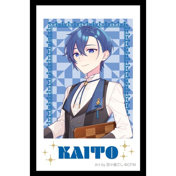 【5月予約】初音ミクシリーズ チェキプリント／KAITO 和風喫茶 Art by 羽々倉ごし キャラグッズ 4550621443725