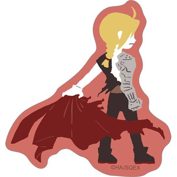 【10月予約】鋼の錬金術師 ステッカー／ゆるパレット[第1弾] 鋼の錬金術師 キャラグッズ 4550621450556