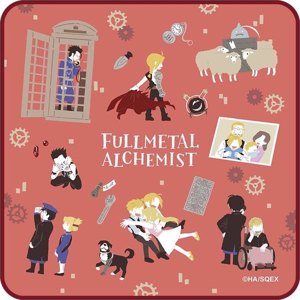 【10月予約】鋼の錬金術師 ハンドタオル／ゆるパレット第1弾 キャラグッズ 4550621450730
