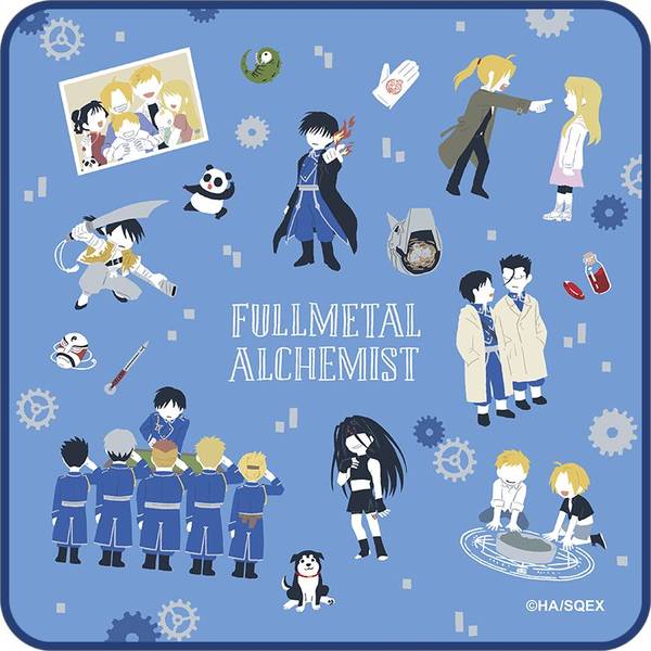 【11月予約】鋼の錬金術師 ハンドタオル／ゆるパレット第2弾 キャラグッズ 4550621450747