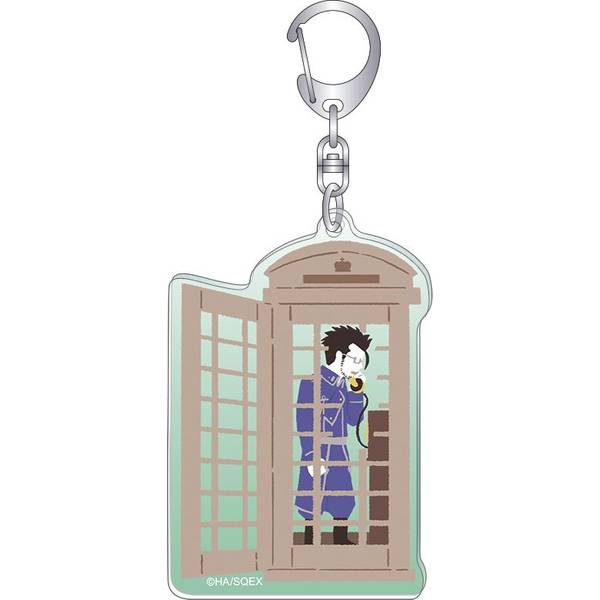 【10月予約】鋼の錬金術師 アクリルキーホルダー／ゆるパレット[第1弾] 軍がやべえ！！ キャラグッズ 4550621450792