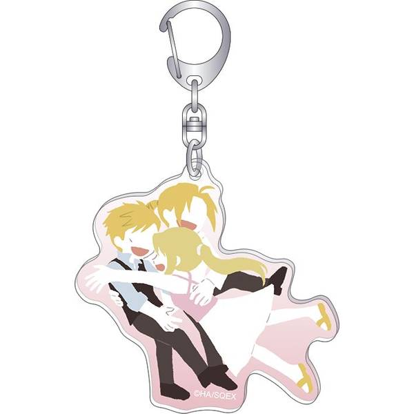 【10月予約】鋼の錬金術師 アクリルキーホルダー／ゆるパレット[第1弾] おかえりなさい キャラグッズ 4550621450846