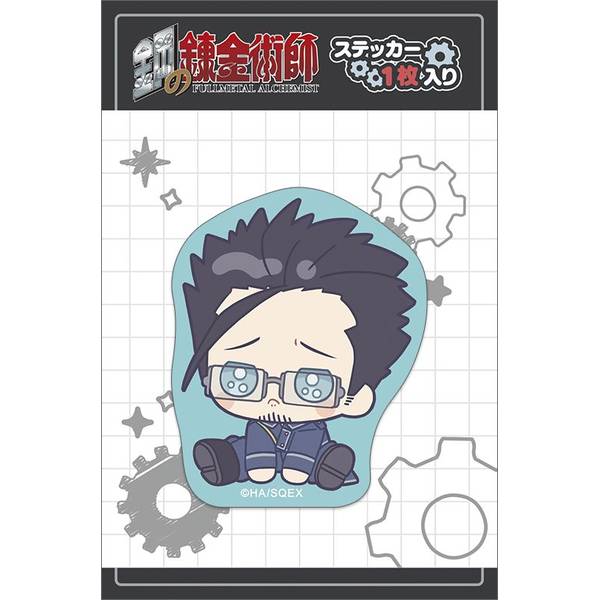 鋼の錬金術師 ステッカー／みにぴえんず マース・ヒューズ