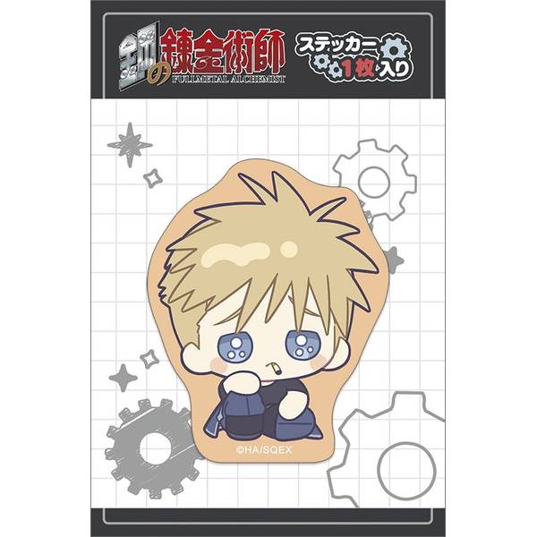 鋼の錬金術師 ステッカー／みにぴえんず ジャン・ハボック