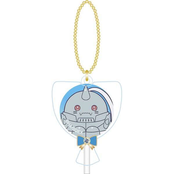 【12月予約】鋼の錬金術師 キャンディーキーホルダー／みにぴえんず アルフォンス・エルリック キャラグッズ 4550621451706